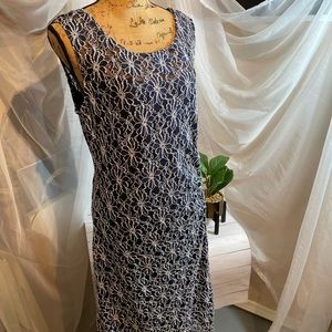 Women’s 14 Blue Dress formal and fancy!